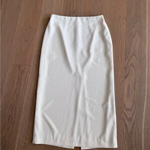 L'Academie cream skirt